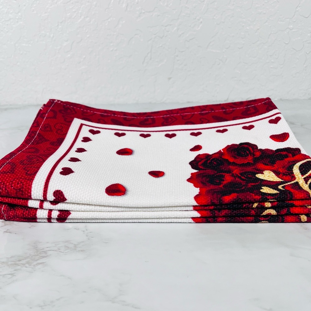 Set Of 4 Valentine's Day Placemats - Picture 3 of 5